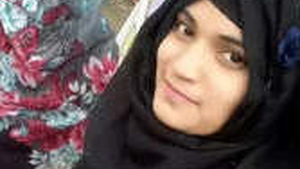 Cute girl from India shows off her body in video call