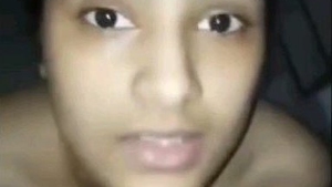 Stunning Punjabi girlfriend eagerly awaits a satisfying fucking
