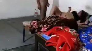Older Indian woman gets doggy style in village