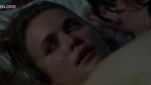 Radha Mitchell kissing Ally Sheedy