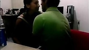 Office fuck scene with a Desi bitch that needs dick