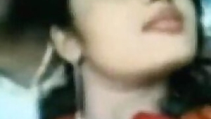 Sexy bengali boudi boobs sucking in outdoor