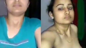 Indian housewife in the bathroom