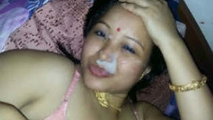 Manipuri wife gives an amazing blowjob to her husband
