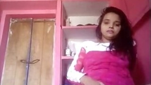 Indian teaser showing her pussy and prepping for sex