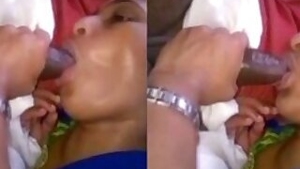 Cute Girl loves Sucking Lover Big Dick