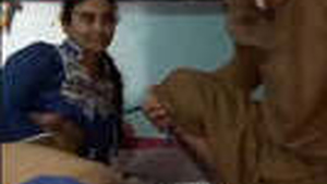 After intense sexual activity, a man becomes intimate with his attractive spouse who used to be his lover