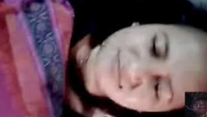 Assami girl pleasures herself with her fingers during a video call