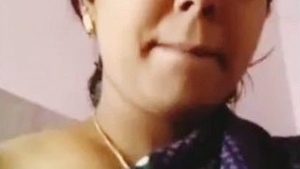 Bhabhi's unfaithful act: recording herself with another man