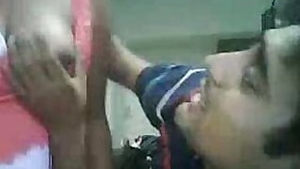 Desi college girl in first time home sex with friend