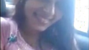 Sexy Girl Nude In Car