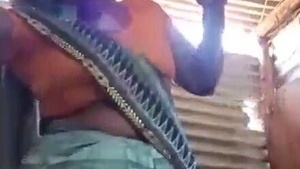 Bhabhi's infidelity is punished with vigorous doggy style sex