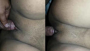 A Muslim wife from India loudly moans while having sex with her husband