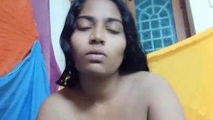 Bhabhi from a village takes on a big cock and gets fucked
