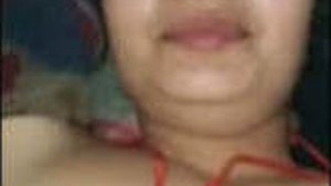 Busty Desi bride-to-be getting ready for sex at home