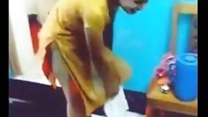 Sexy Aunty Wearing Panty