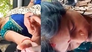 Hindi maid is going to give this dude a nice handjob