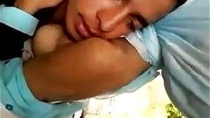 Sucking Breasts Of Muslim Girl In Park