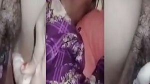 Horny girl masturbating her cute pussy