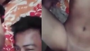 Bengali GF fucked by BF on cam