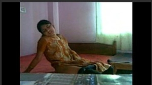 Desi wife enjoys solo bedroom session with self-pleasure