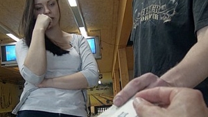 Bowling date turns into a steamy sex session in Hunt4k video