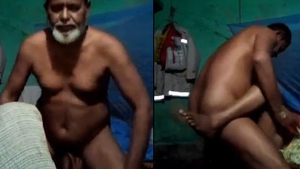 Bangla's country uncle pounds the maid in this steamy video
