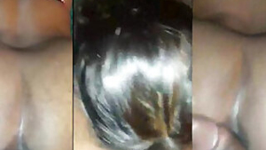 Horny sucking fucking by hubby with moaning