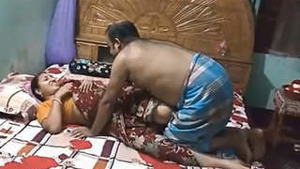 Passionate Indian couple shares intimate moments in bedroom