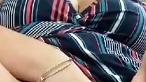 Tamil aunty fingering her cunt in car