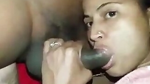 Gujarati girlfriend ne apne bf ke big dick ko blowjob di