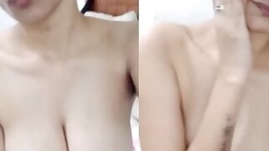 Topless cute Tamil girl sexy expressions