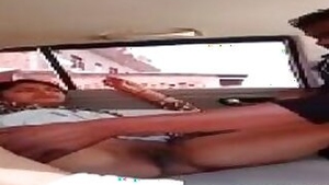 Indian Housewife?s Hot MMS With Friend In Car