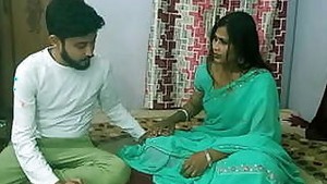 Indian sexy madam teaching her special student how to romance and sex! with hindi voice