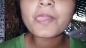 Beautiful village girl fingering selfie video capture