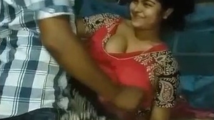 Bhabhi's friend gets intimate with her husband and a curvy woman