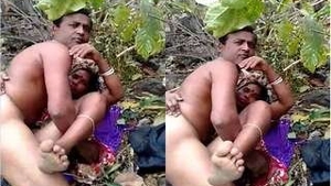 Randi's street masturbation with a client caught by a country boy