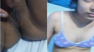 Watch a stunning Indian girl flaunt her intimate parts