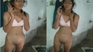 Client takes control of a desi village call girl's pussy