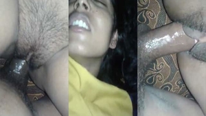 Desi MMS video captures painful and tight pussy fucking