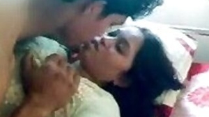 Shy Indian wife foreplay on her Honeymoon