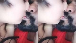 Desi couple enjoys passionate kissing and hardcore sex