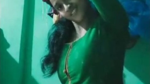 A stunning Bengali woman indulges in provocative conversation in a filthy video