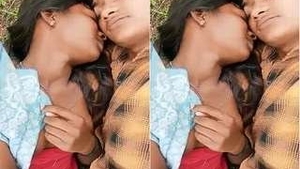 Desi couple's passionate romance in HD video