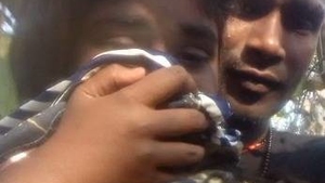 Desi girl's shy exposure in a charming video