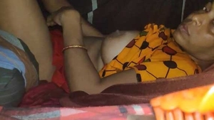 Indian matured bhabhi with young devar in a steamy video