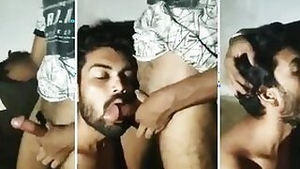 Indian Gay sex! friends enjoy wanking together on cam
