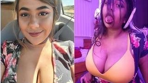 Famous Indian girl from Gulf region gives blowjobs