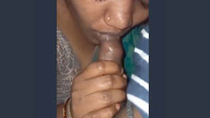 Indian wife indulges in oral pleasure in this erotic video