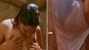 Desi mallu actress Reshma nude shower in bathroom